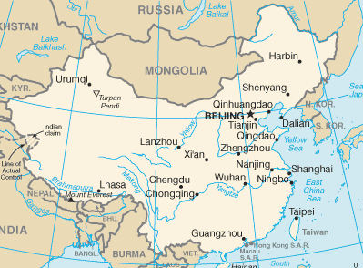 Map of China